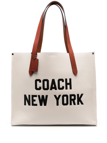 Coach - Relay leather tote bag - men - Leather - One Size - Neutrals