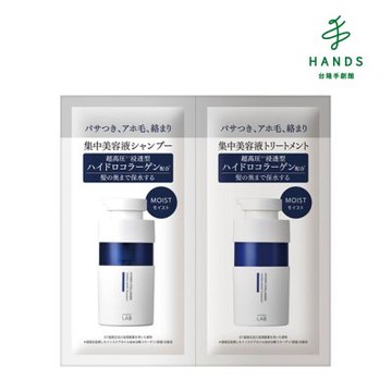 台隆手創館 unlabel LAB  安博士 超直順逆襲炸毛膠原蛋白洗護髮旅行組12ml+12ml