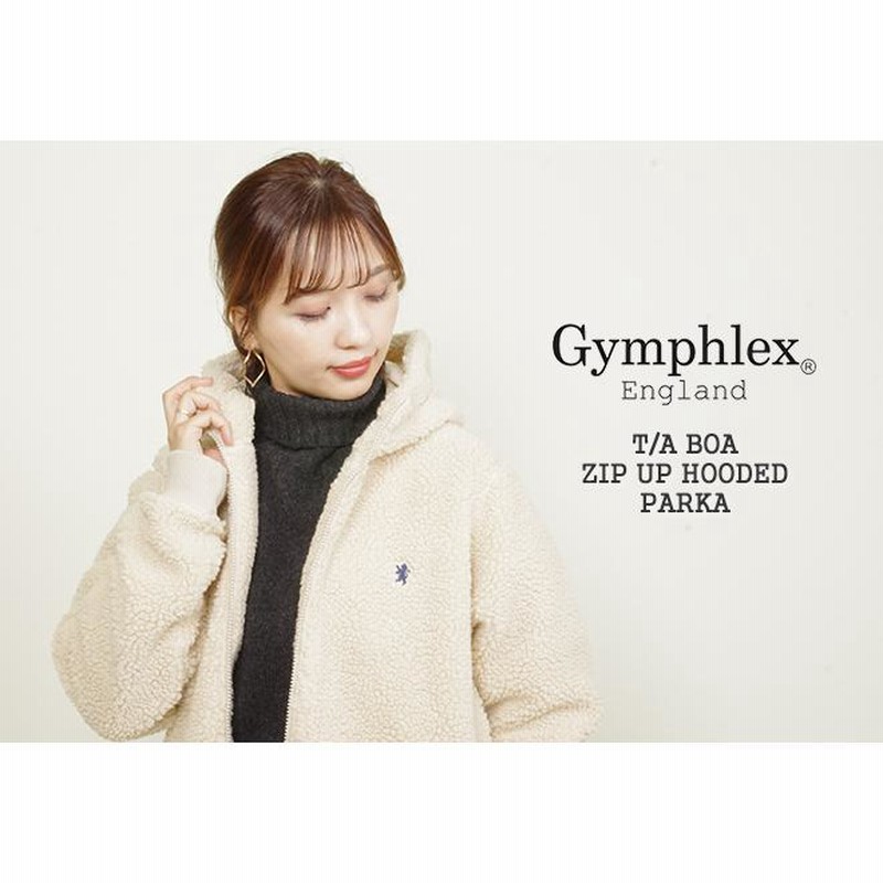 2023AW ジムフレックス/Gymphlex ボアジップアップロング