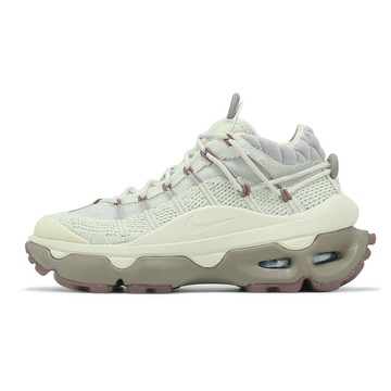 Nike 休閒鞋 Wmns Air Max Flyknit Venture 女鞋 米白 紫 厚底 老爹鞋