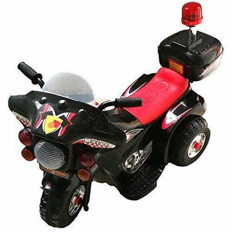 ポリスバイク 子供用 電動乗用バイク プレゼントに最適 充電式 かっこいい 乗り物 乗用玩具lq ブラック 通販 Lineポイント最大0 5 Get Lineショッピング