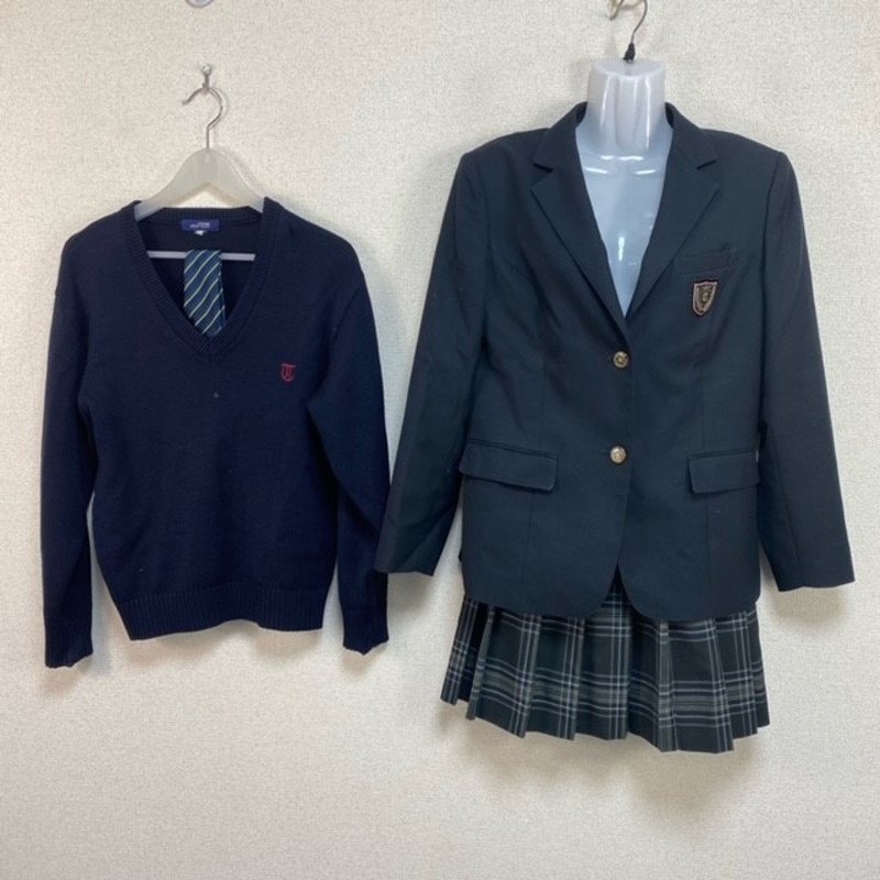 茨城県 友部高等学校 女子制服 5点 sf000837 - コスプレ衣装