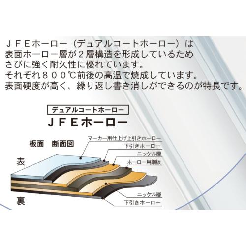 馬印 ホワイトボード 足付 JFEホーロー セミナー PTHK309