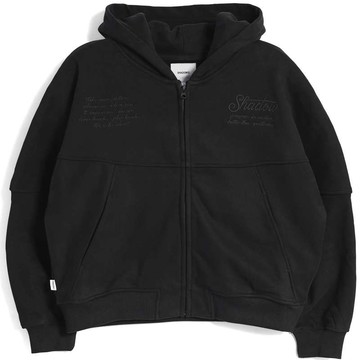 【SHADOW】5628010008 MONTAGE HOODIE JACKET 連帽外套 (黑色)