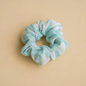 小花針線房 送禮No.1.薄荷糖.花布拼接.手製大腸圈.髮圈.訂製- Pinkoi 