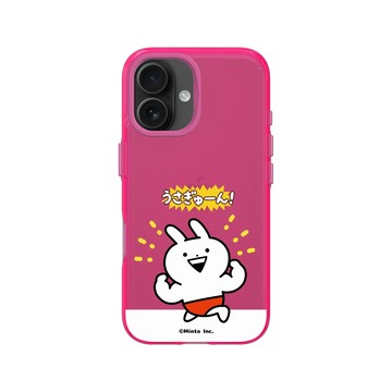 iPhone 16 Clear 粉漾桃 - Usagyuuun 小突兔 - 大壯啦 !!!