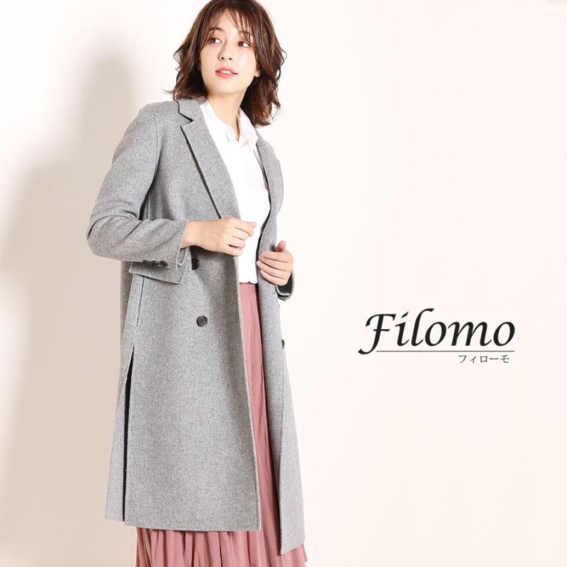 期間限定価格]Filomo チェスターコート ダブル レディース ダブル