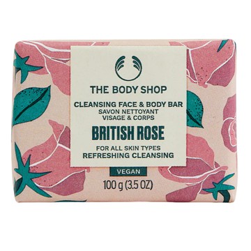 THE BODY SHOP 美體小舖 英皇玫瑰嫩膚臉部 身體潔膚皂  1個  100g