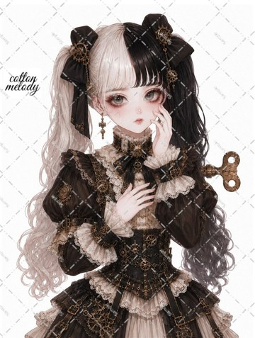 original sticker no.10062 人物貼紙 原創貼紙 人物貼紙 女孩貼紙 原創人物貼紙