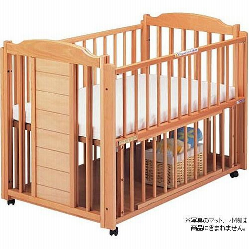 ベビーベッド サワベビー O型ドロール ナチュラル 澤田工業  