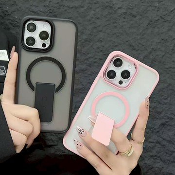 隱藏式多功能 磁吸支架 手機殼 防摔殼iphone17 16 pro 15 14 13 12 11 promax保護殼