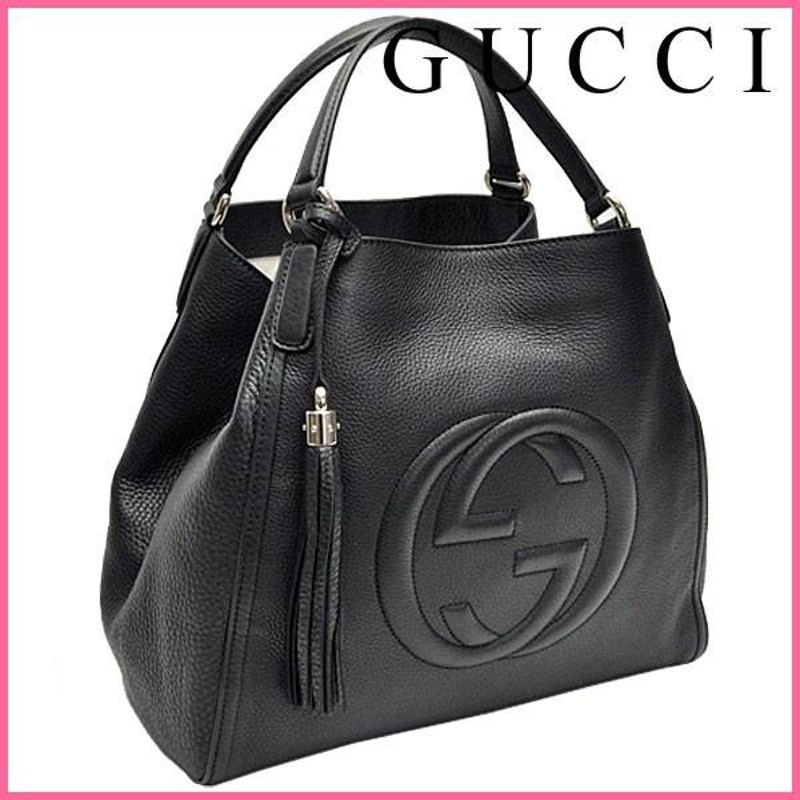 グッチ バッグ GUCCI バック トートバッグ ダブルG SOHO ソーホー