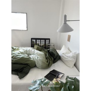 全棉純棉單個被套簡約雙人200x230單獨單件150x200單人1.5米被罩