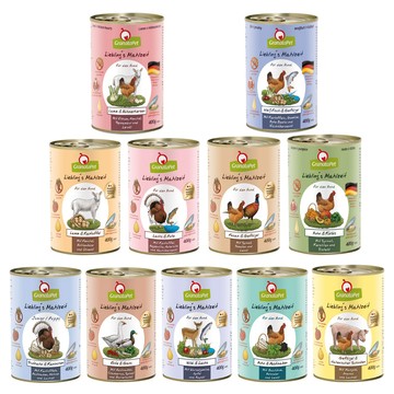 GranataPet 【12入組】-利布靈無穀主食犬罐系列 400g