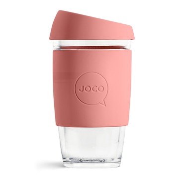 【福利品A級】澳洲JOCO 啾口玻璃隨行咖啡杯 -16oz/473ml - terra cotta [terra cotta]