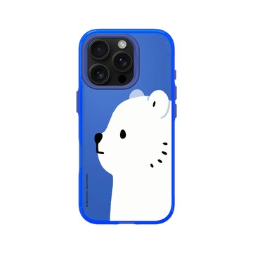 iPhone 16 Pro Clear 激光藍 - 白白日記 Darylhochi - 側面