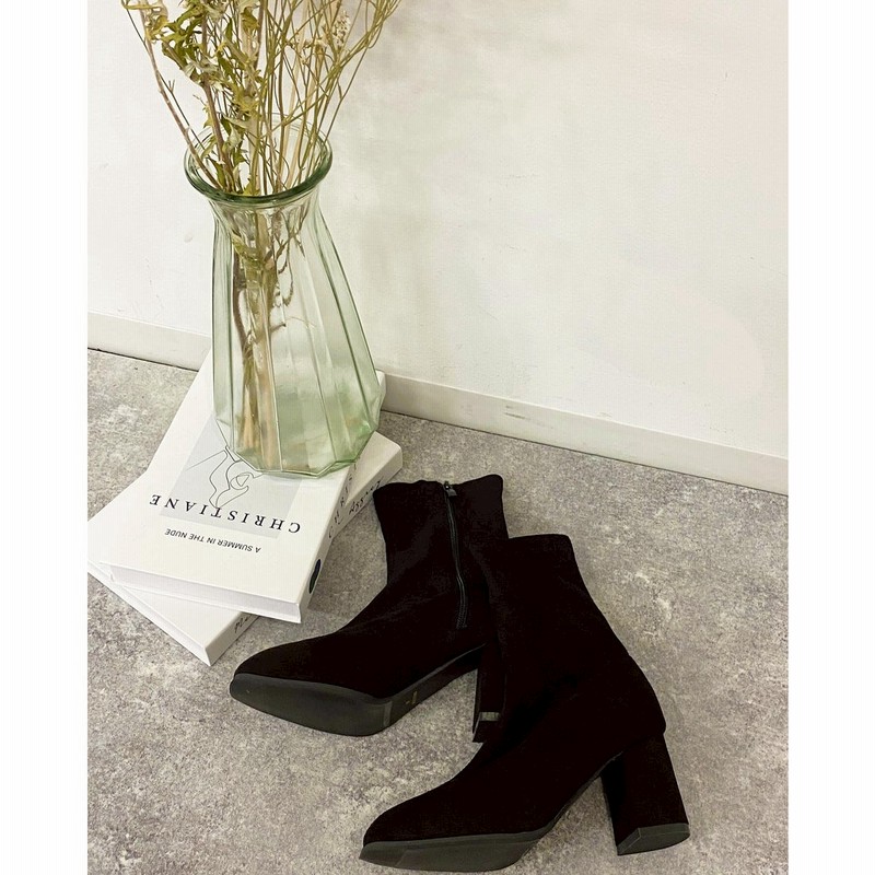 イング Ingni ストレッチショートブーツ クロ 通販 Lineポイント最大2 0 Get Lineショッピング