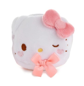 【震撼精品百貨】Hello Kitty_凱蒂貓~日本Sanrio三麗鷗 KITTY絨毛造型零錢包附帶*72560