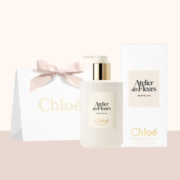 【Chloe’ 蔻依】仙境花園系列香氛檀香之夢身體乳300ML+品牌紙袋(送禮首選)