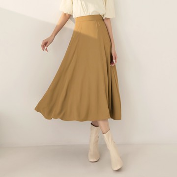 OB嚴選 後腰鬆緊拼接長裙 《CA2838》大尺碼/現貨/女裝