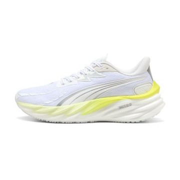 Puma Velocity NITRO 4 Wns 女鞋 白黃色 運動 跑鞋 輕量 慢跑鞋 31114112