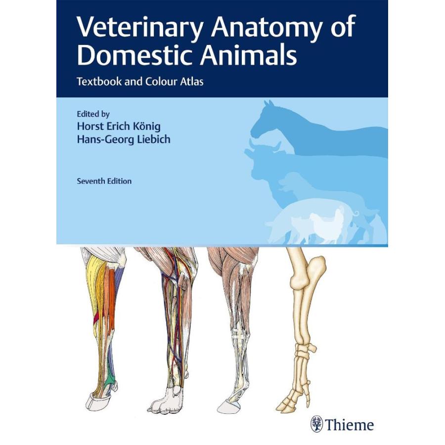 Veterinary Anatomy of Domestic Animals: Textbook and Colour Atlas