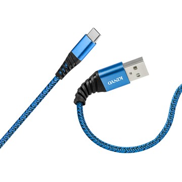 KINYO Type-C SR強化充電傳輸線1M(USBC18)