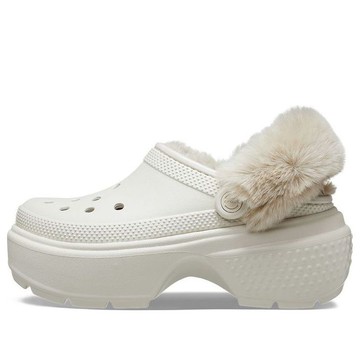 Crocs Stomp Lined Clogs 'White'