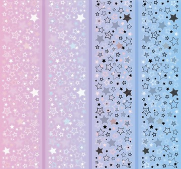 五角星星 PET 白墨 紙膠帶 5 米卷