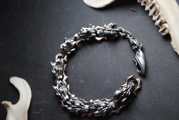 Alarein /手作銀飾/手鍊/月狼撰