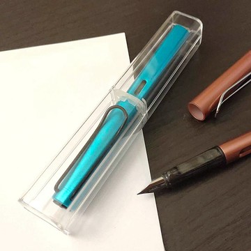 筆盒 透明筆盒 鋼筆盒 塑膠禮品 送禮包裝 文具收納盒 辦公用品 贈品禮品 A4270
