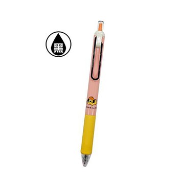筆樂PENROTE胡子碰碰拼色中性筆/OPC2257-PK/粉桿黑芯/0.5mm