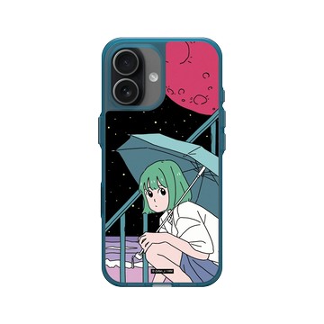 iPhone 17 Clear (相機按鈕) 夜幕藍 - 子凡 Zzifan_z - 雨傘