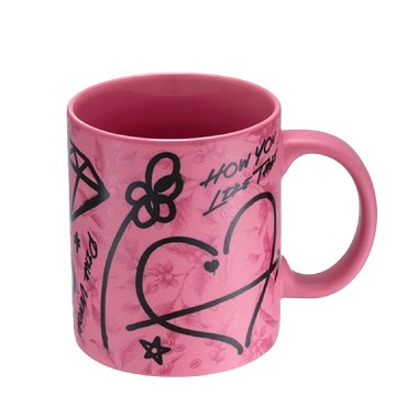 STARBUCKS BLACKPINK  MUG PINK
