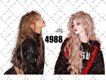 original sticker no.4988 人物貼紙 原創貼紙 原創人物貼紙 裝飾貼紙 cotton melody