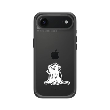 iPhone Air Mod NX -邊框背蓋組合 (相機按鈕) 黑 - 馬來貘 Laimo - 沮喪貓咪