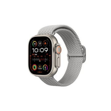 Apple Watch Ultra 2 (49mm) Apple Watch 專用編織錶帶 灰