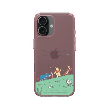 iPhone 17 Clear (相機按鈕) 晶醺玫 - 迪士尼-小熊維尼 Disney Winnie The Pooh - 與朋友一起冒險