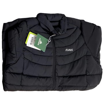 ATUNAS 歐都納 KEEP WARM輕量羽絨外套 女款  表布柔軟/防潑水  填充CNS90/10 FP650 羽絨  L  黑