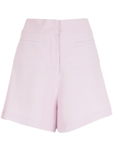 Martha Medeiros - Celine flared shorts - women - Acetate/Viscose - 46 - Purple