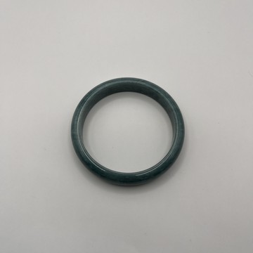 【云綺珠寶】天然A貨翡翠。威料 藍水 天空藍 雪花紛飛 手鐲 / 63.6 /20.2圍