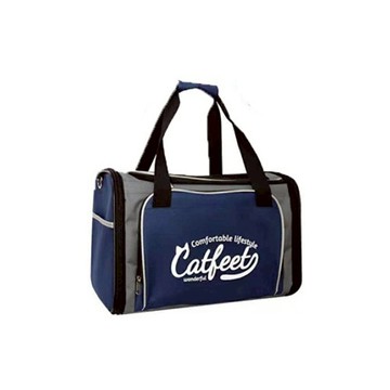 Catfeet Light輕量寵物兩用肩背包 可上大眾運輸/掛於行李箱  深藍  43cm x 25cm x 29cm  1個