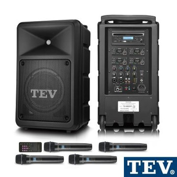TEV 藍牙/CD/USB/SD四頻無線擴音機 TA680iDC-4