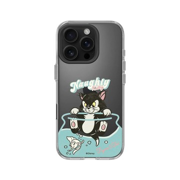 iPhone 16 Pro Clear Case（相機按鈕） 透明 - 迪士尼-經典系列 Disney Classics - 皮諾丘 - 費加洛與阿克