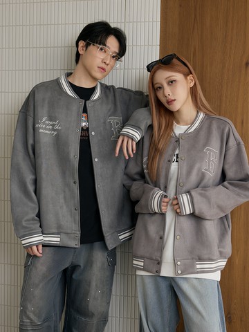 哥德風麂皮限定薄外套