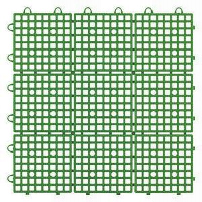ワタナベ工業 タイル システムスクエアー 30×30cm グリーン SQ301 返品種別B