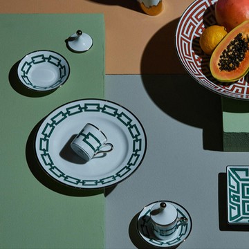 義大利 Richard Ginori 戀系列 圓盤 綠色 28cm