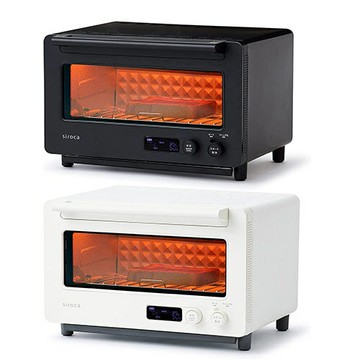 日本代購 空運 2022新款 siroca ST-2D451 烤麵包機 旋風烤箱 40~280℃ 90分定時 2片吐司