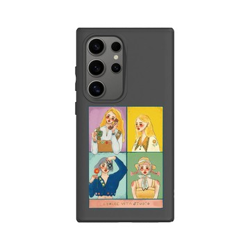 Galaxy S24 Ultra SolidSuit 黑 - 甜蜜生活 - 花之歌