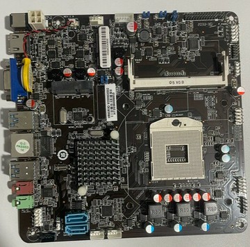 {保固一年 可打統編}HM65MIK3一體機電腦主板二 三代I3/I5/I7筆記本CPU主板迷你主機
